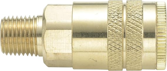 Uffy - 1/4 Coupler - 1/4 Male Pipe Thread