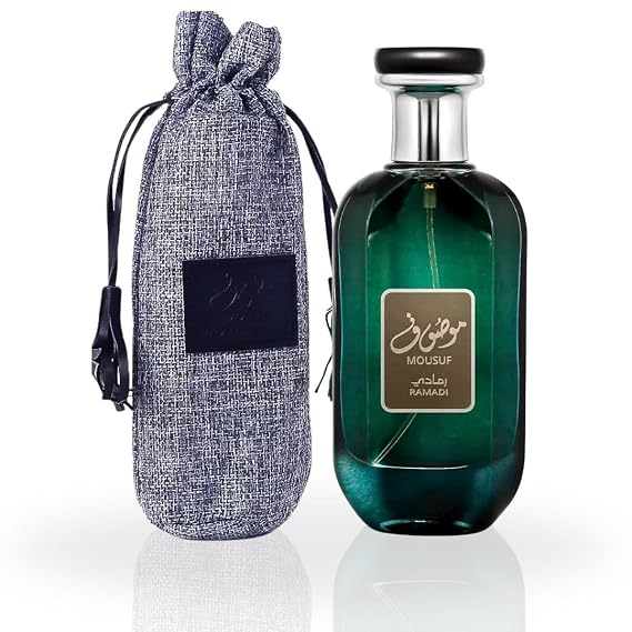 Ard Al Zaafaran Mousuf Ramadi Eau De Parfum Men Spray 100ML (3.4 OZ) Arabian Perfume for Men Luxurious & Captivating Fragrance Long Lasting