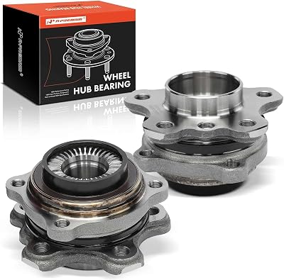 A-Premium 2 x Front Wheel Bearing and Hub Assembly Compatible with BMW 330e xDrive, 330i xDrive, 530e, 530i xDrive, 540d xDrive, X3, X4, 430i xDrive, 640i xDrive Gran Turismo, M340i M550i xDrive