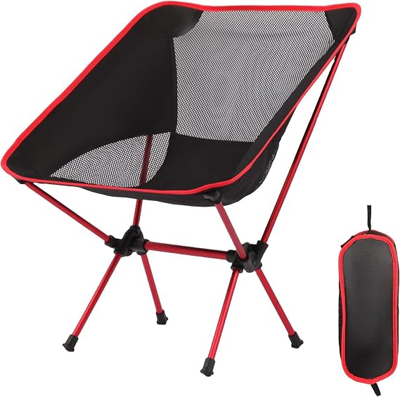 Ultralight Camping Chair, Portable Foldable Compact Chair