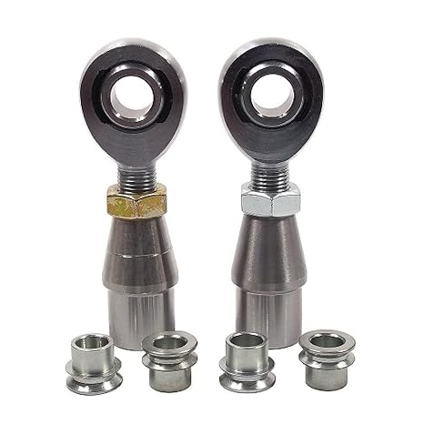1/2 X 1/2-20 Chromoly Panhard Bar Kit with 1/2-3/8 High Misalignment Spacers & Bung .065, Rod End, Heim Joint