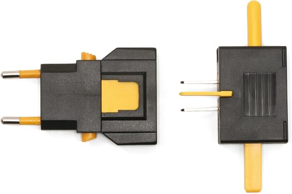 Kikkerland UL03-A Universal Travel Adapter, Black