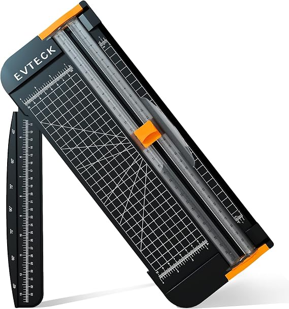 Evteck A4 Paper Cutter Slider Trimmer for Cardstock Photo Vinyl