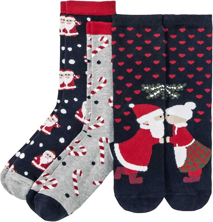 3-Piece Sweet Christmas Stockings, Santa Claus, Christmas mom, Christmas candy, New Year Gift, Christmas Gift, Christmas Warmth for Your Loved Ones!