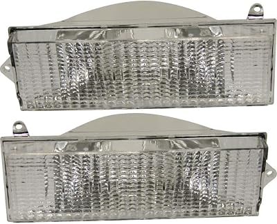 For Jeep Cherokee Parking Signal Light 1984-1996 Pair Driver and Passenger Side | CH2530101  CH2531101 | 56000099