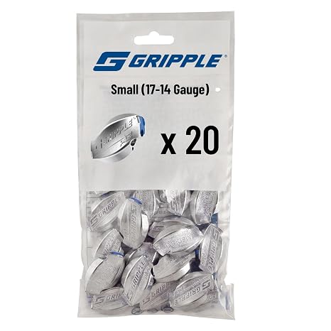 Gripple Wire Joiner for Fencing, Small (17-14 Gauge) - 20 Count