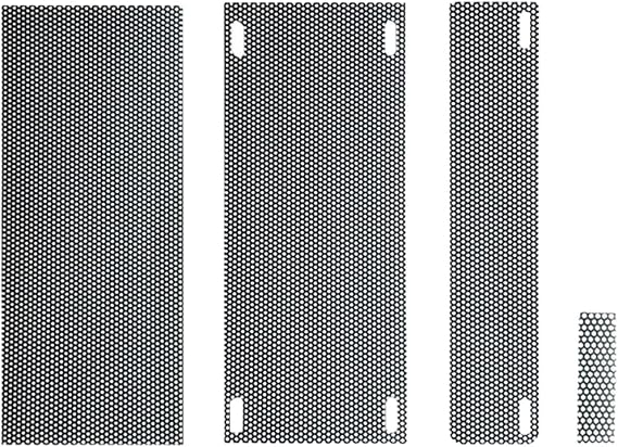 Dust Cover and Dust Filter Kit for Xbox Series S Console, Breathable Mesh Protection Case, Anti-Dirt Debris Guard with Full Port, Black Gaming Accessories(Dustproof netting)