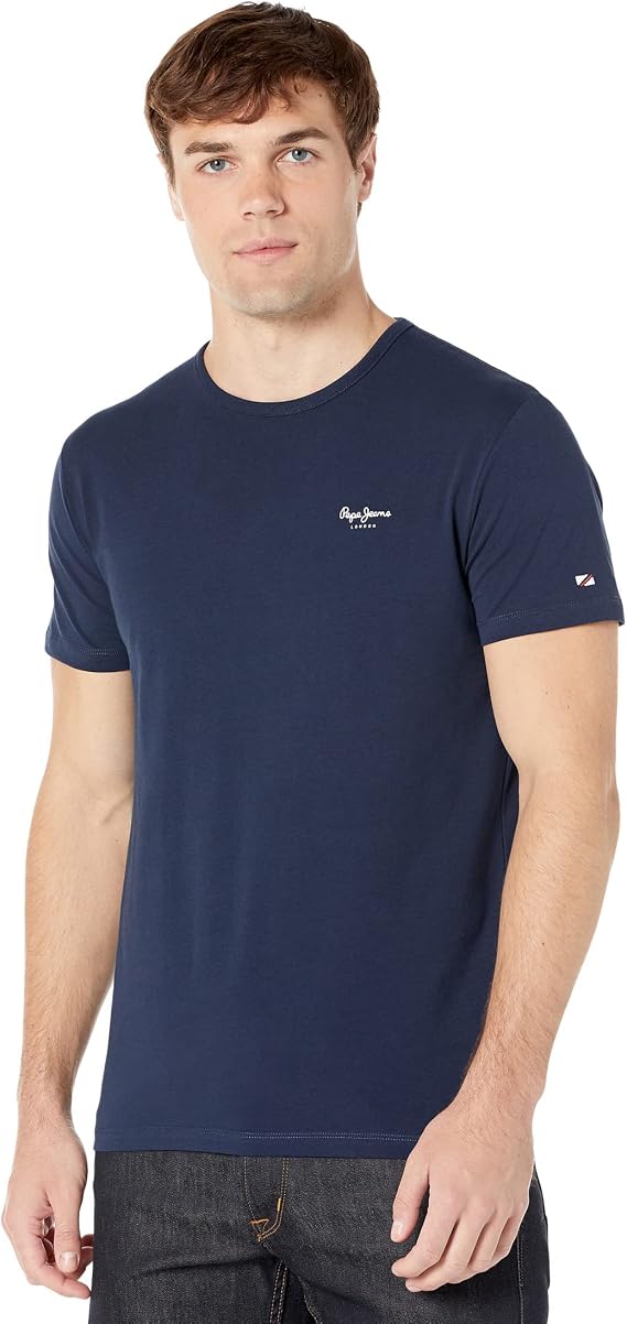 Pepe Jeans Men's Original Basic 3 N T-Shirt (Pack of 1)