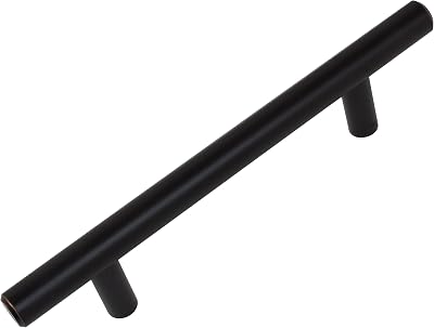 GlideRite Hardware 5001-96-ORB-10 3.75 inch Cc Oil Rubbed Bronze 6.125 inch Long Solid Handle bar Pulls 10 Pack