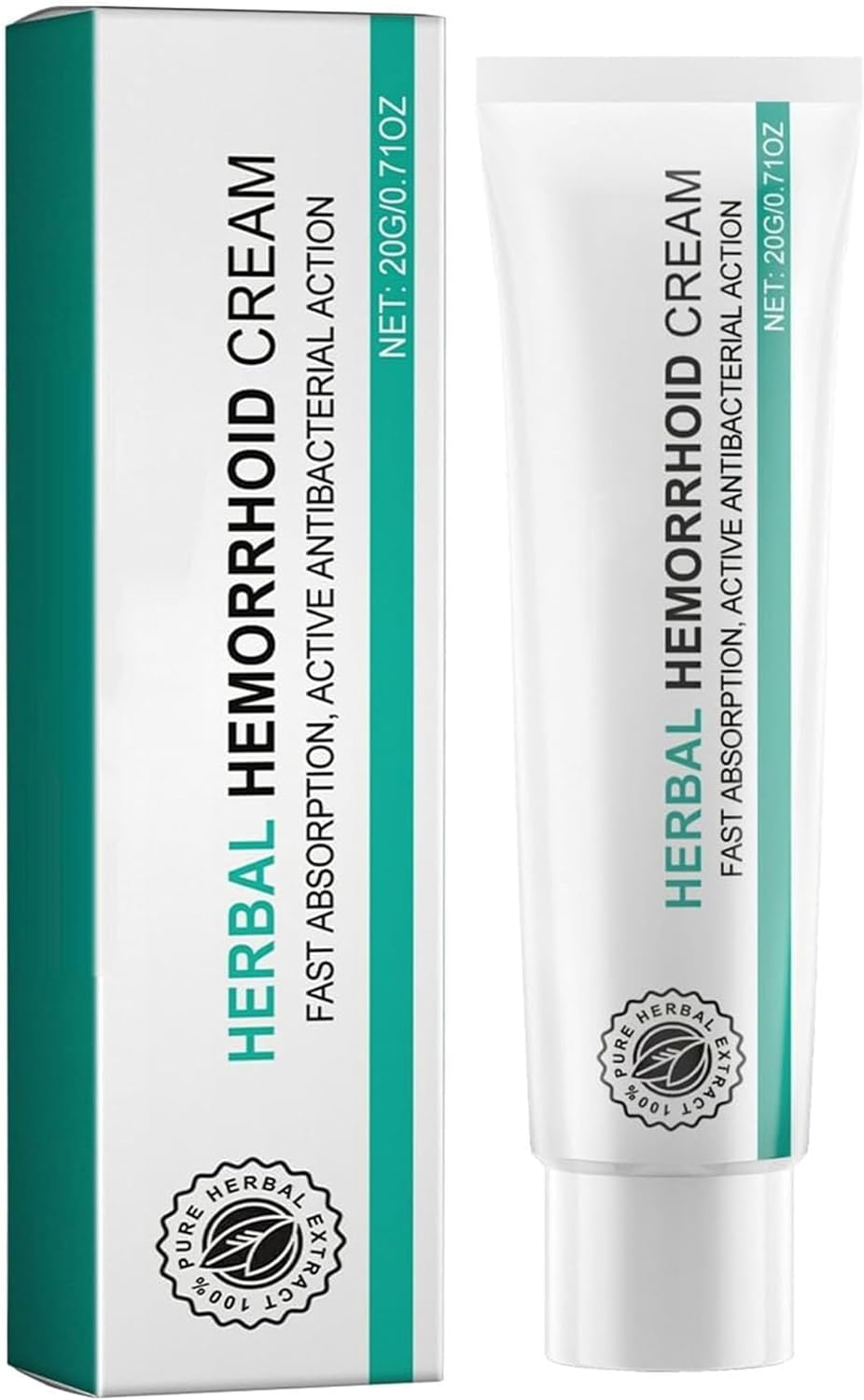 Herbal Hemorrhoids Cream, Medalisk Chinese Herbal Hemorrhoid Cream, Hemorrhoids Ointment for Women Men,20g (1Pcs)