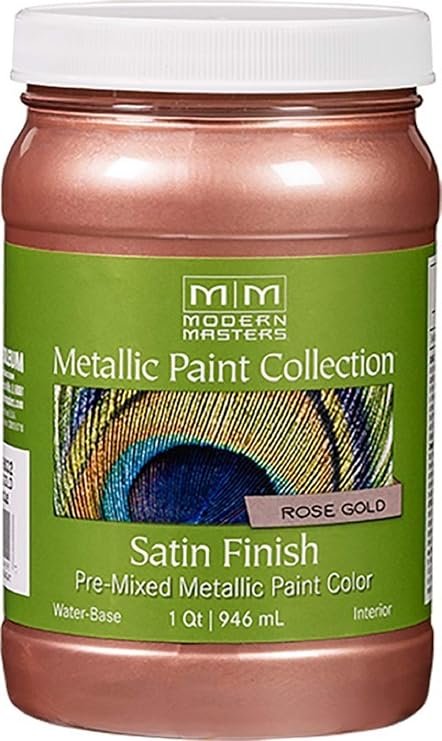 Paints Modern Masters Metallic Collection Shimmer 6oz. (Rose Gold)