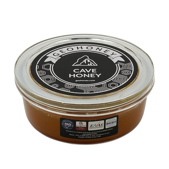 Geohoney Wild Flower Cave Honey 450 Gram - Premium Quality - Class A+++