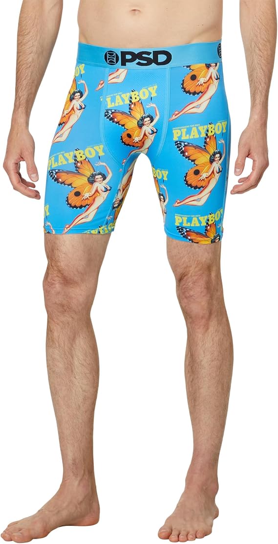 PSD Men's Pb Butterfly Boxer Briefs, Multi, XL