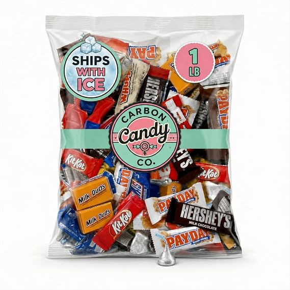 Chocolate Candy Variety Pack, 1 Lb - Mini Bars, Individually Wrapped