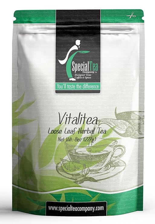 Special Tea Loose Herbal Tea, Vitalitea, 8 Ounce