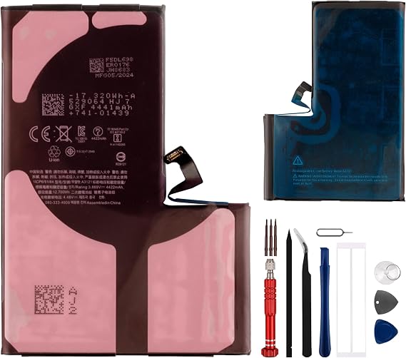 Replacement Battery A3121 Compatible with iPhone 15 Pro Max with Tools