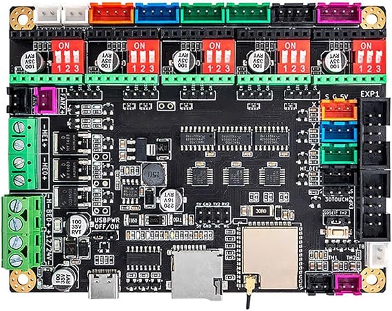 Mks Tinybee Controller Card Motherboard 32Bit 3D Printer Control Board Replacement Kits Support Mini 12864Lcd V3 Display 12864 LCD Panel, Green, 500383282