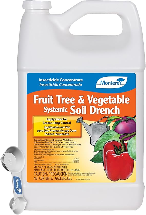 Monterey Fruit Tree & Vegetable Systemic Soil Drench, 1 Gal