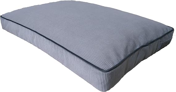 Visco Dolgulu Çift Taraflı Ve Fermuarlı Yıkanabilir Köpek Yatağı-XL(70x100x10cm)(Fgrey)