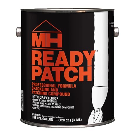 Zinsser MH Ready Patch Spackling Compound, Low VOC, 1 Gallon
