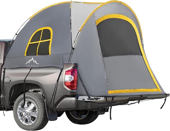 GoHimal Pickup Truck Bed Tent, 6.5FT Truck Tent for Camping(Gray)