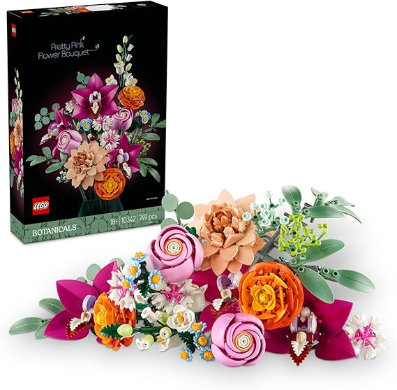 LEGO Botanicals Pembe Çiçek Buketi 10342