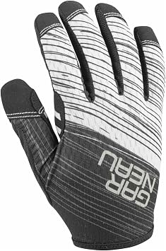 Louis Garneau Wapiti Full Finger Bike Glove (White, Small)