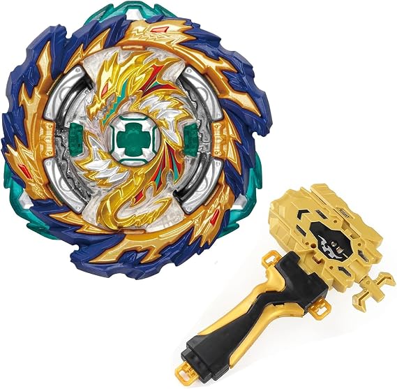 Spinning Tops Set With Launcher, 4D Metal Fusion Gyros Set, Spinning Top Toy Gift, B-167
