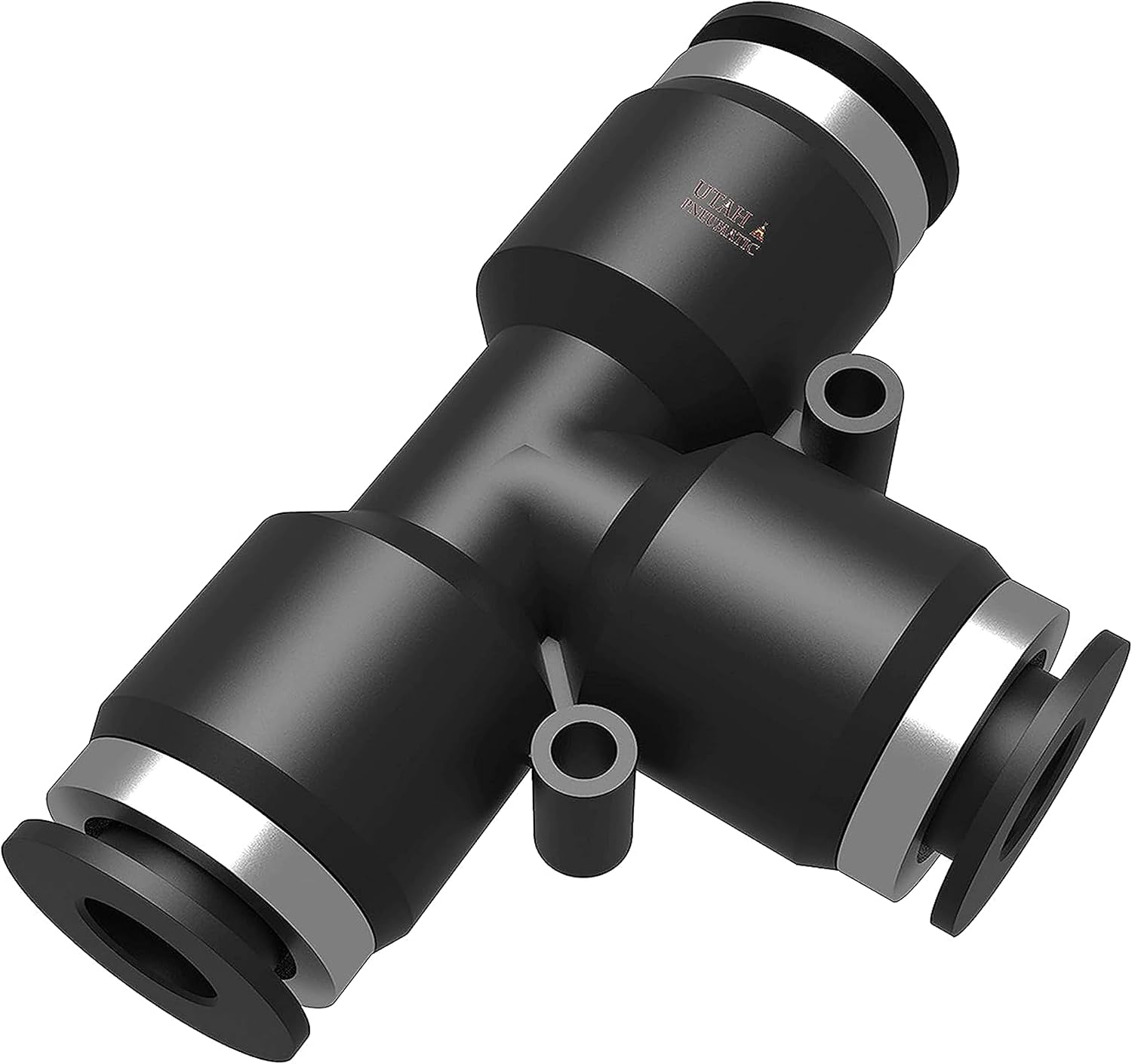 Utah Pneumatic 14 Push To Connect Fittings Y Air Splitter Union Air Line Fittings Quick Connect Air Hose Pneumatic Fittings 5 Pack
