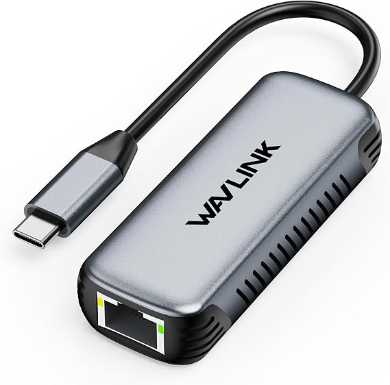 WAVLINK 5Gbps USB C to Ethernet Adapter, Ethernet Adapter for Laptop