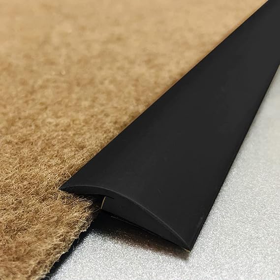 Doorway Uneven Floor Transition Strip, Long self Adhesive Floor Transition Strip,PVC Carpet and Floor Edge Trim Strip,Threshold Transition Height Less Than 3mm