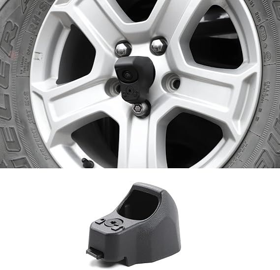 Back Up Camera Protective Cover Trim Fit for 2018-2025 Jeep Wrangler JL JLU