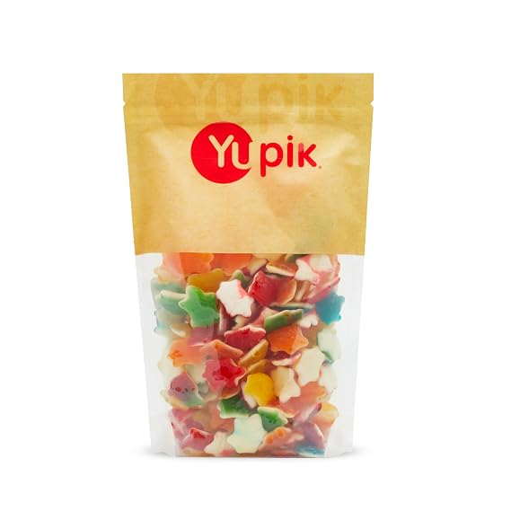 Yupik Gummy Jelly Turtles, 2.2 lb (35.2 oz), Fruity Flavors, Colorful, Soft & Chewy, Turtle-Shaped Gummies, Fun Treat, Sweet Candy, Delicious Snack, Ideal for Gifting, Holidays & Baking