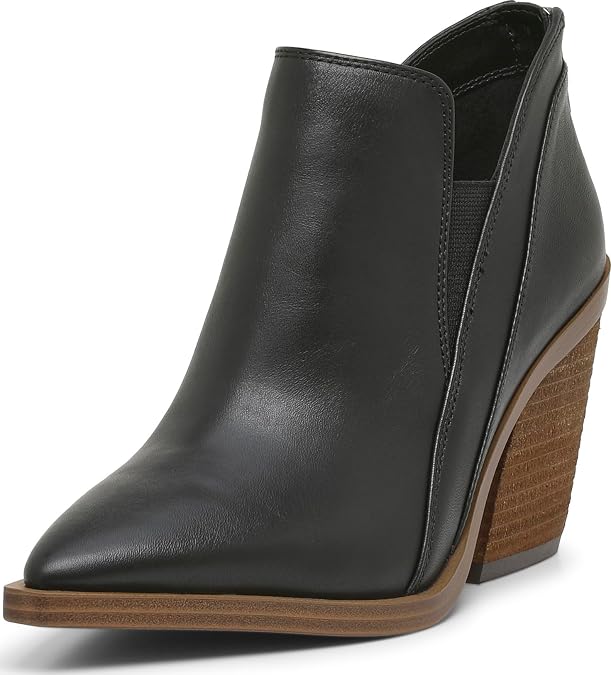 Vince Camuto Women's Gradina Stacked Heel Booties