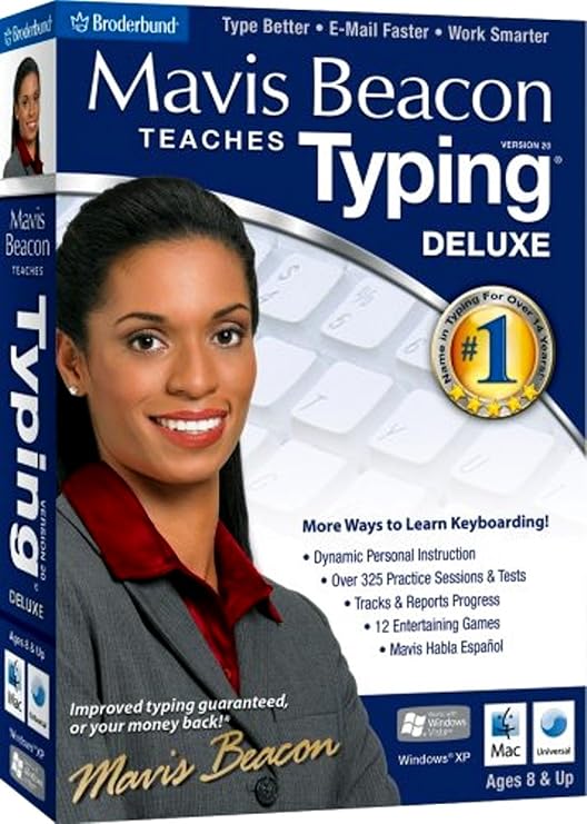 Mavis Beacon Teaches Typing Deluxe 20 - Old Version