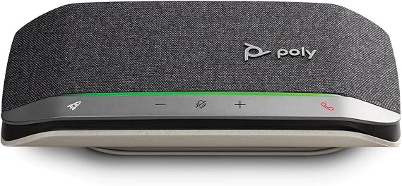Poly Sync 20 USB-C Personal Portable Smart Speakerphone (Plantronics) Noise/Echo Reduction -Works w/Teams, Zoom, PC, Mac, Mobile