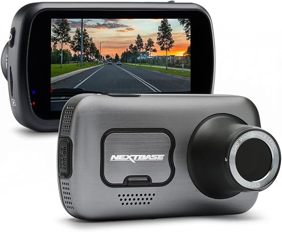 Nextbase 622GW Dash Cam Full 4K/30fps UHD Recording in Car DVR Camera- 140 Front- Wi-Fi, GPS, Bluetooth- Super Slow Motion @ 120fps- Image Stabilisation- what3words- Night Vision- Alexa Built-in