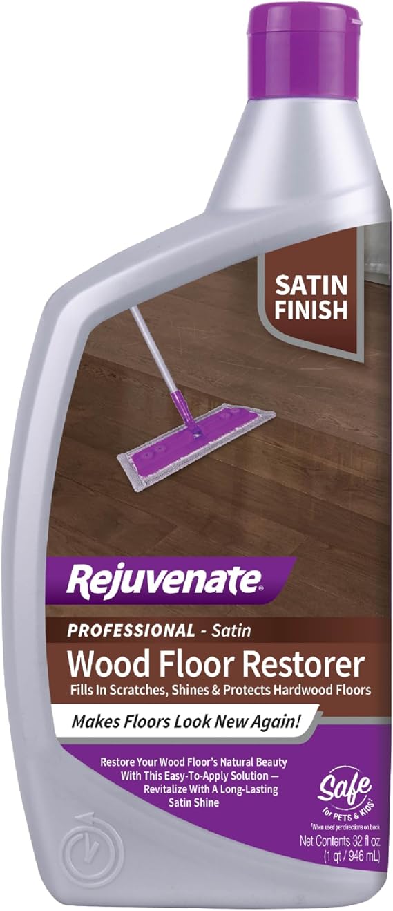 Rejuvenate Professional Wood Floor Restorer 32 Oz, Satin Finish