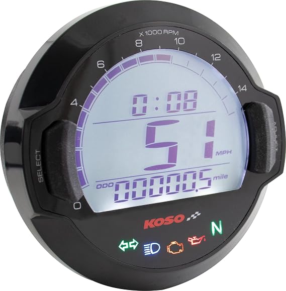 KOSO DL-03SR GP Style Multifunction Gauge