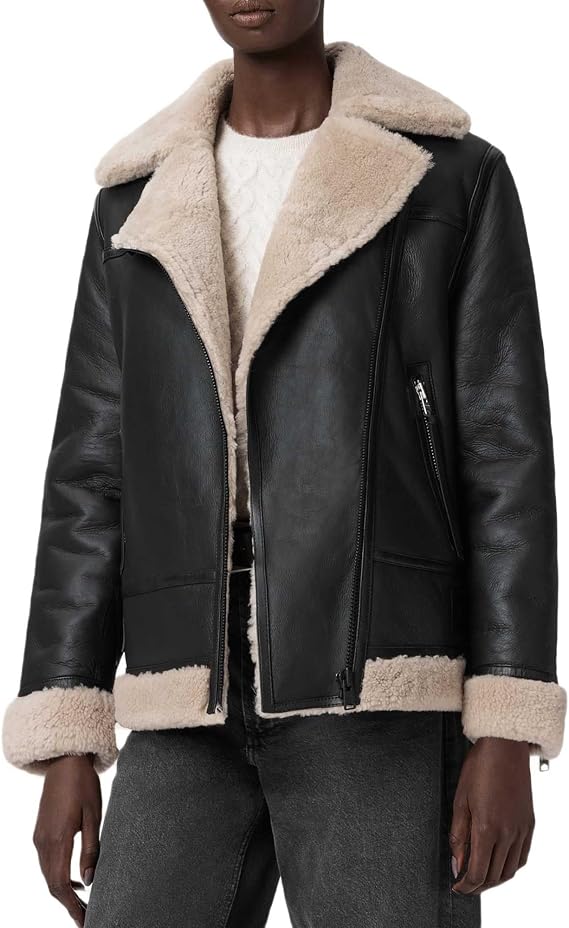 AllSaints Women's Sola Shearling