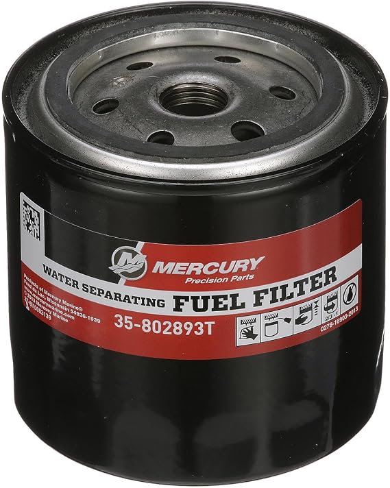 Mercury 802893T Water Separating Fuel Filter for Remote Mount Filter Systems