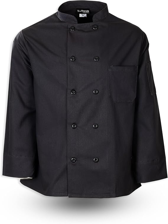 Button Long Sleeve Chef Coat C810
