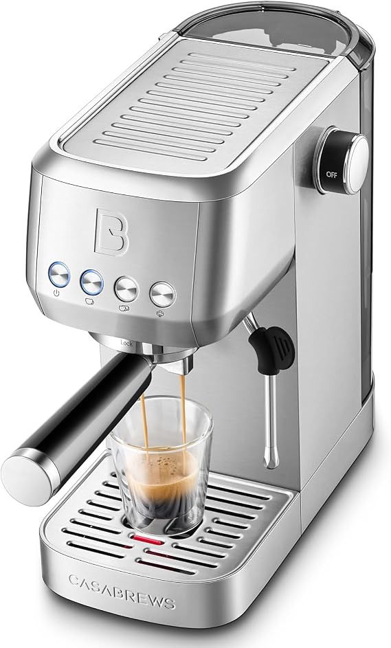 CASABREWS 3700 Essential 20Bar Espresso Coffee Machines with Milk Frother