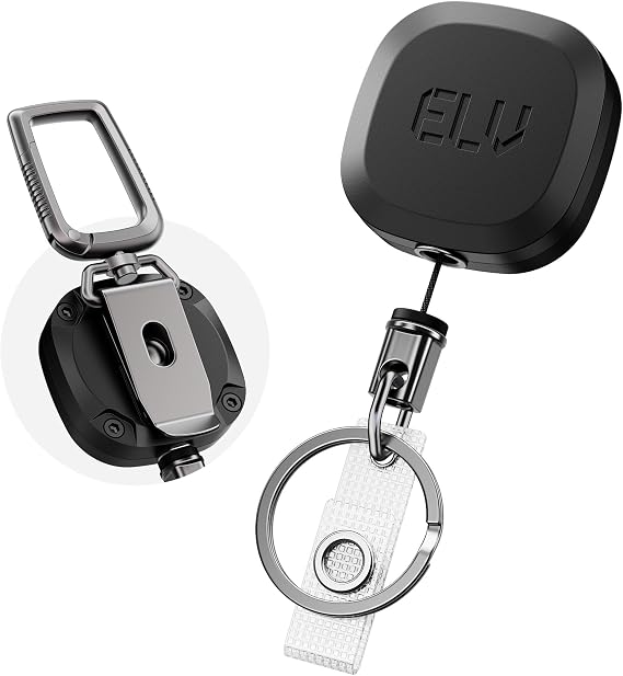 ELV Retractable ID Badge Holder