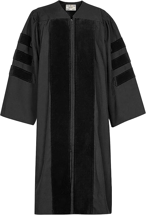 GraduationMall Classic Doctoral Graduation Gown