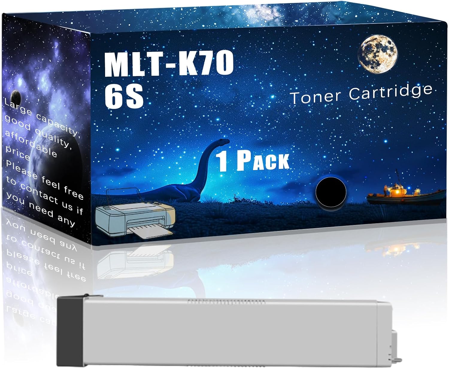 MLT-K706S Compatible Toner Cartridge Replacement for Samsung High Yield Compatible MultiXpress K7400LX K7500LX K7600LX Printers, Meet Printing Needs 1 Pack Black