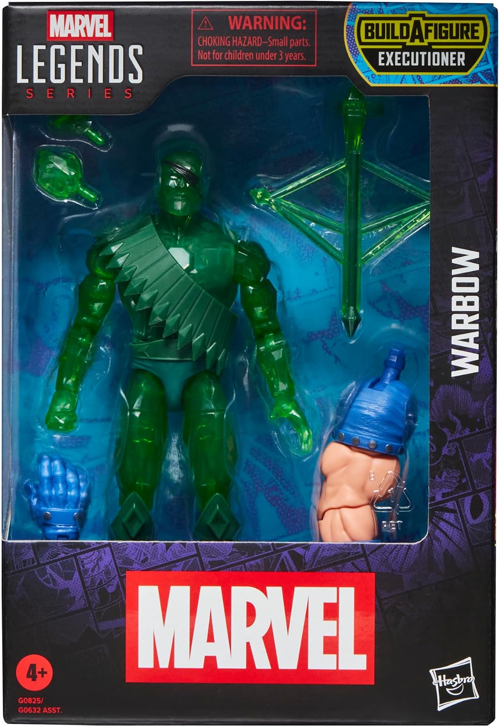 Marvel Legends Serisi Warbow, Saga of Crystar Comics Koleksiyon 15,5 cm Ölçekli Aksiyon