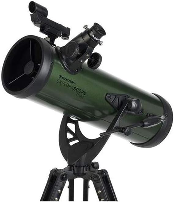 Celestron ExploraScope 22103 114AZ reflecting telescope.