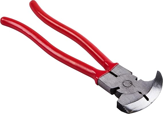 Amtech - 250mm (10in) Fencing Pliers, Multi-Function with Striking Face and Staple Hook