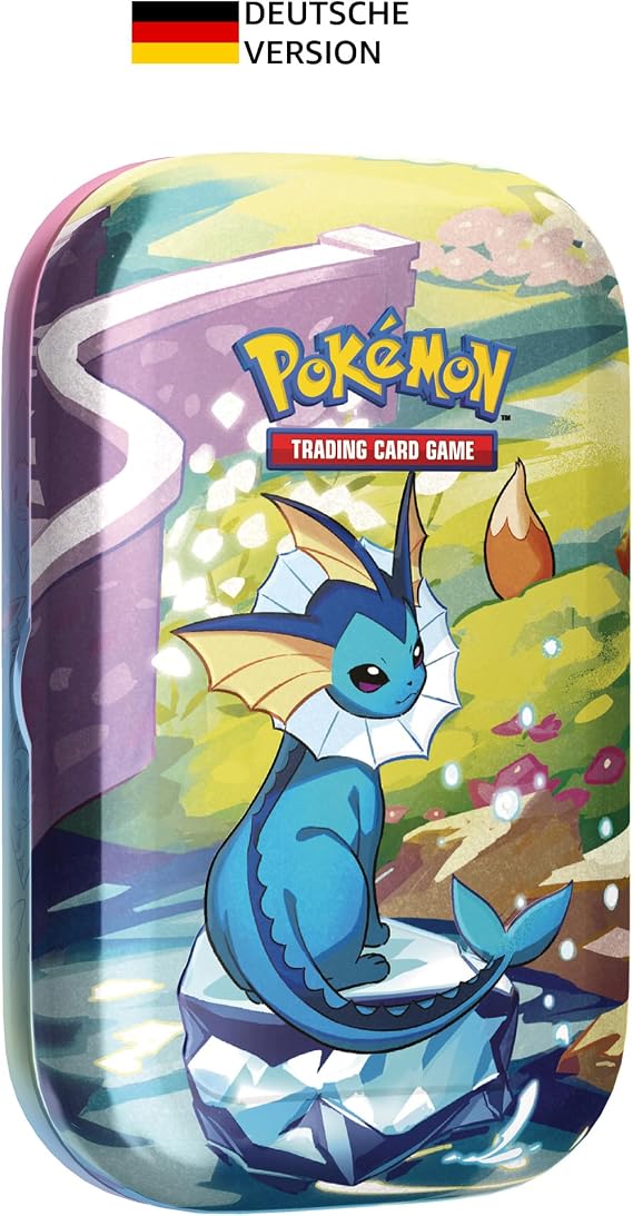 Pokémon TCG: Mini Tin Box Crimson & Purple - Prismatic Developments: Aquana (2 Booster Packs & 1 Coin)